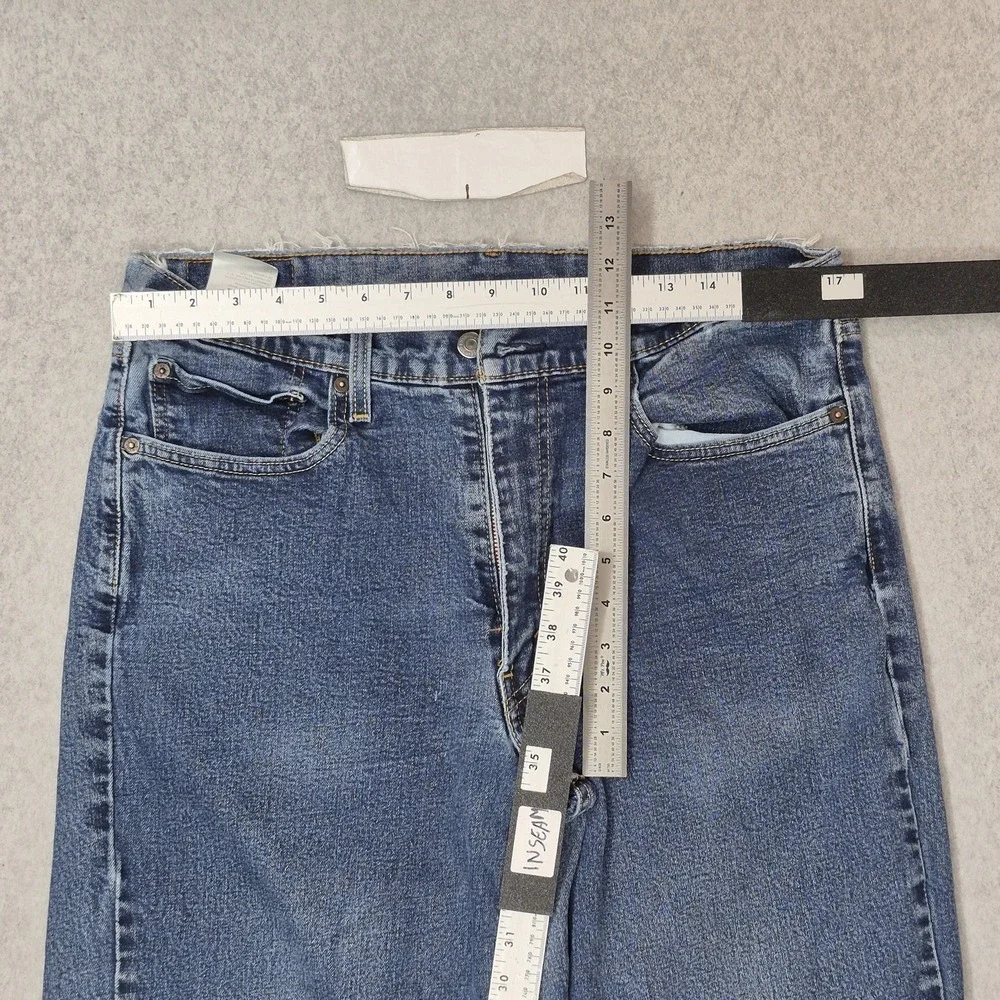 Levi's 550 Men Jeans 36X38 Blue Denim Relaxed Fit 35